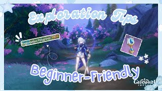 Exploration TIPS to make your life easier  Beginnerfriendly  Genshin Impact ⋆˚✿˖° [upl. by Akenom]