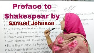 Preface to Shakespeare By Samuel Johnson  Preface to Shakespear Bangla Lecture [upl. by Ysor875]