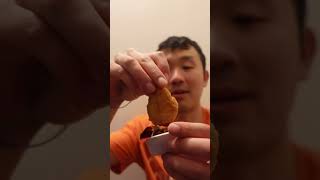 Trying McDonalds 10 Piece Chicken McNuggets [upl. by Nylannej254]