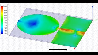 6 UltraWide Band UWB Monopole Patch Antenna [upl. by Stevana]