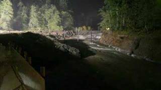 Marmot Dam Removal Sandy River Oregon TimeLapse [upl. by Arodoeht]