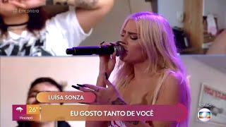 Luísa Sonza Canta Melhor Sozinha Ao Vivo no Encontro Com Fátima Bernardes [upl. by Wilda]