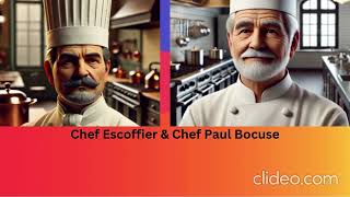 chef escoffier chef paul bocuse [upl. by Amalburga]