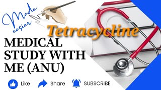 Tetracycline part22pharmacology broad spectrum antibiotics [upl. by Simeon305]