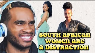 American Mansa Mayne Reacts to South African WomenSouth African Women are a distractionheres why [upl. by Neo857]