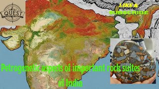 Petrogenetic aspects of important rock suites of India trending viral [upl. by Airbas]