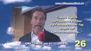 Das 26 und schrägste Zitat auf dem Weltklimagipfel in Paris Cop21 arnold [upl. by Attelrahs]