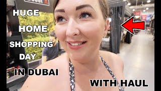 COME SHOPPING WITH US FOR OUR NEW HOME IN DUBAI PLUS HUGE HOMEWARE HAUL [upl. by Marek729]