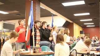 Belmont University Les Misérables Flash Mob Official [upl. by Alisia]