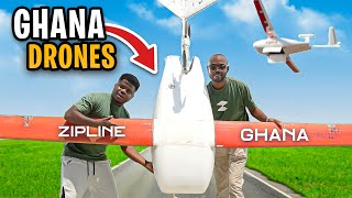 How Ghana Is Using Drones To Save Lives In Deprived Communities [upl. by Tnias25]