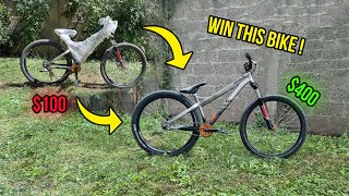 BIKE FLIP  Restoring 100 Specialized Dirt Jump Bike amp Giving it Away GIVEAWAY [upl. by Reffotsirk]