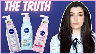 NIVEA SOOTHING HYDRATING and NOURISHING CLEANSING OIL REVIEW Grapeseed Coconut Macadamia oil [upl. by Leo]