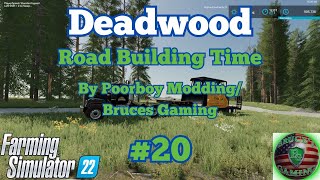 FS22Deadwood 20 Lavender Harvest and new Road PoorboyModding [upl. by Butler]