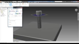 Autodesk Inventor  Motion Constraint  Screw Animation [upl. by Ashwin716]