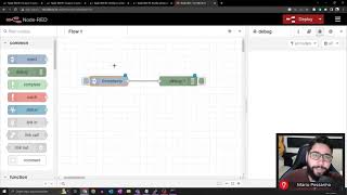 Tutorial de NodeRED 2  Primeiros Passos [upl. by Yrbua]