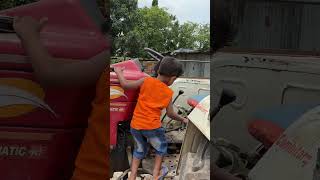 Tractor Chalane Gaya Chotu Usi time Malik Aagaya tractor new shortsvideo [upl. by Zzaj697]