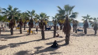 POSTIGUET BEACH ALICANTE WALKING TOUR  November 2023  4К Walk alicante spain travel [upl. by Odawa]