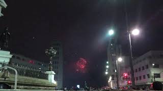 Momento final fuegos artificiales Valparaíso 2018 [upl. by Nileve]