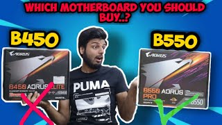 b450 vs b550 motherboard features and specifications  Best motherboard for AMD processors [upl. by Byrn]