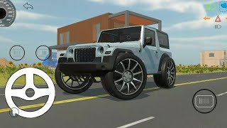 Modified Thar 4x4 Driving Video Gameg Simulator 3D Indian Game Play Full Video [upl. by Yesoj601]