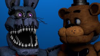 FNaFC4D How Nightmare Animatronics Were Born  FNaF Animation [upl. by Richlad]