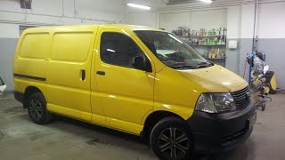 Toyota HiAce D4D 300 LWB collision repair [upl. by Yttak792]