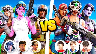 Brothers 3v3 Battle TOXIC Rival Clan In Fortnite Box Fights Zone Wars [upl. by Cassidy]