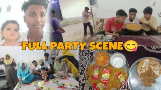 MOM DAD ANNIVERSARY 🥰WITH ALL FRIENDS ENJOY THE PARTY 😋 🤣  Jatin poison vlogs [upl. by Mignon]