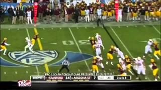 Tyler Gaffney highlights runningback 2014 NFL draft [upl. by Esila]