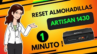 Reset EPSON ARTISAN1430 ⚡ Solución en 1 Minuto ✅ Error Almohadillas 🌐 Servicio Reset Online 247 [upl. by Enirok317]