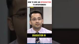 How to give an introduction To Interviewers in UPSC 🤔  UPSC Interview English  shorts upsc ias [upl. by Jephthah]