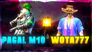 WOTA FF VS PAGAL M10  1vs1 Mobile Vs PC 🔥 [upl. by Irina]