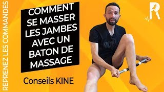 Massage sportif de récupération des jambes après le sport [upl. by Junieta]