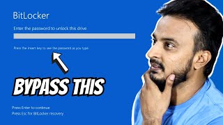 Bypass BitLocker Recovery BlueScreen in Windows 1011 REAL METHOD 2023 [upl. by Shreeves]