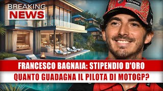 Francesco Bagnaia Stipendio DOro Quanto Guadagna Il Pilota Di MotoGP [upl. by Enirehtahc]