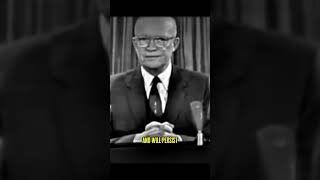 President Eisenhower’s Famous Warning About The Military Industrial Complex [upl. by Dale]