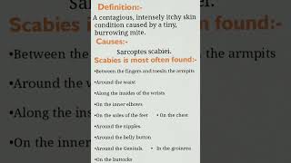 scabies Skin Disease [upl. by Reiners403]