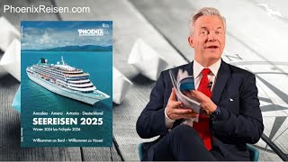 Katalogvorstellung Seereisen 2025 mit Direktor Schiffsreisen Michael Schulze [upl. by Nnail37]