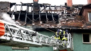 Wohnhausbrand in WetzlarDahlheim Gebäude unbewohnbar Hessen [upl. by Ednalrim]