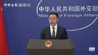 China urges immediate ceasefire on the Gaza conflict [upl. by Ahcatan7]