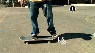 How To Do The Ollie On Your Skateboard [upl. by Orimlede]