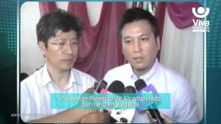 Presentan Proyecto de Alcantarillado Sanitario en Juigalpa [upl. by Onitsuaf603]