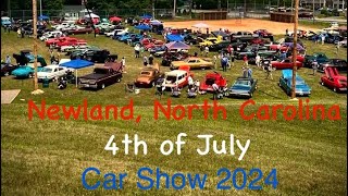 Newland North Carolina 4th of July Car Show 2024 [upl. by Delbert]