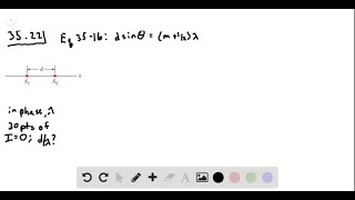 In Fig 3537 two isotropic point sources S1 and S2 emit identical light waves in phase at w… [upl. by Yeldarb]