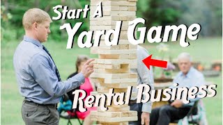 Yard Game Rental Business [upl. by Ledoux]