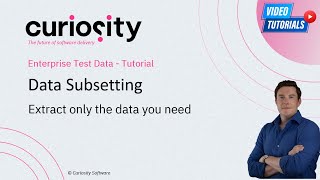 Data Subsetting Tutorial  Enterprise Test Data [upl. by Yesoj720]