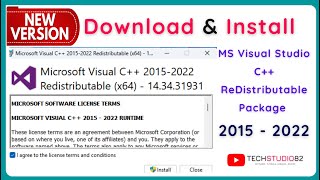 How to Download and Install Visual C Redistributable Packages in Windows 11 or 10 2023 Latest [upl. by Calv]