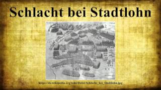 Schlacht bei Stadtlohn [upl. by Hinch]