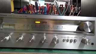 PIoneer SX 450 Repair and Restore [upl. by Ingaberg]