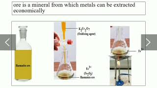 18CHEL26 Estimation of iron in haematite ore [upl. by Tedra]